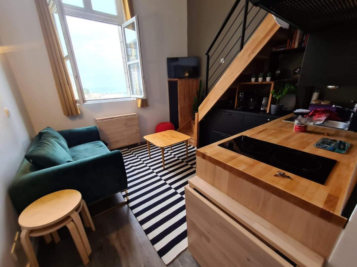 Studio Duplex Dans Residence De Standing Avec Piscine, Vue Sur Mer Льо Кроази Екстериор снимка