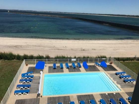 Studio Duplex Dans Residence De Standing Avec Piscine, Vue Sur Mer Льо Кроази Екстериор снимка